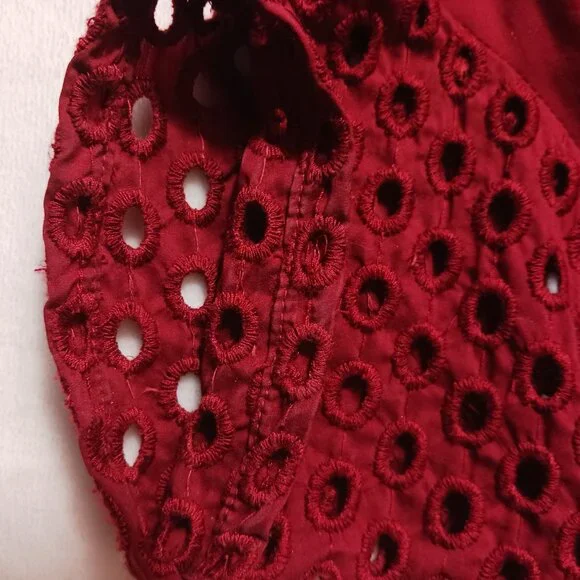 Dear Creatures, As Seen on "New Girl", Retro Dress, Color Berry, Size Small - Picture 15 of 16